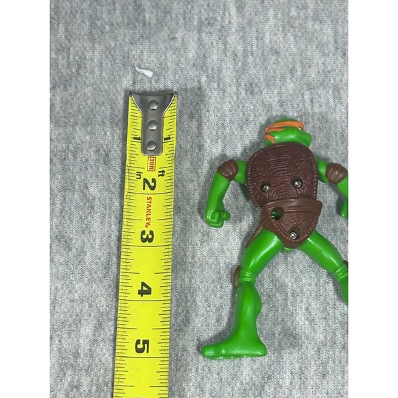 2007 TMNT Teenage Mutant Ninja Turtles McDonalds Michelangelo Action Figure Toy - Picture 10 of 10